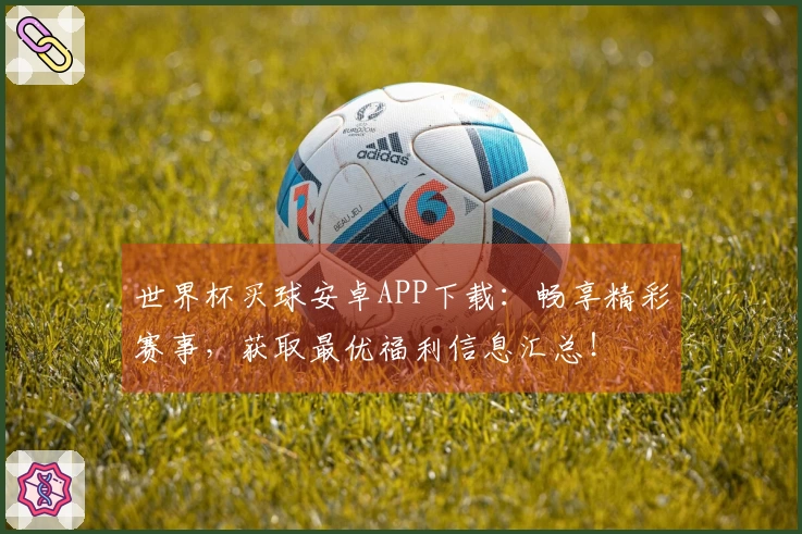 世界杯买球安卓APP下载：畅享精彩赛事，获取最优福利信息汇总！