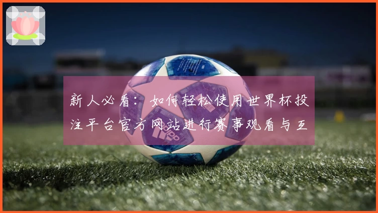 新人必看：如何轻松使用世界杯投注平台官方网站进行赛事观看与互动体验指南