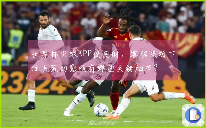世界杯买球APP使用时，赛程表对下注决策的影响有哪些关键细节？